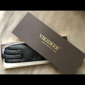 VIKIDEER Women’s Genuine Lambskin Leather Gloves